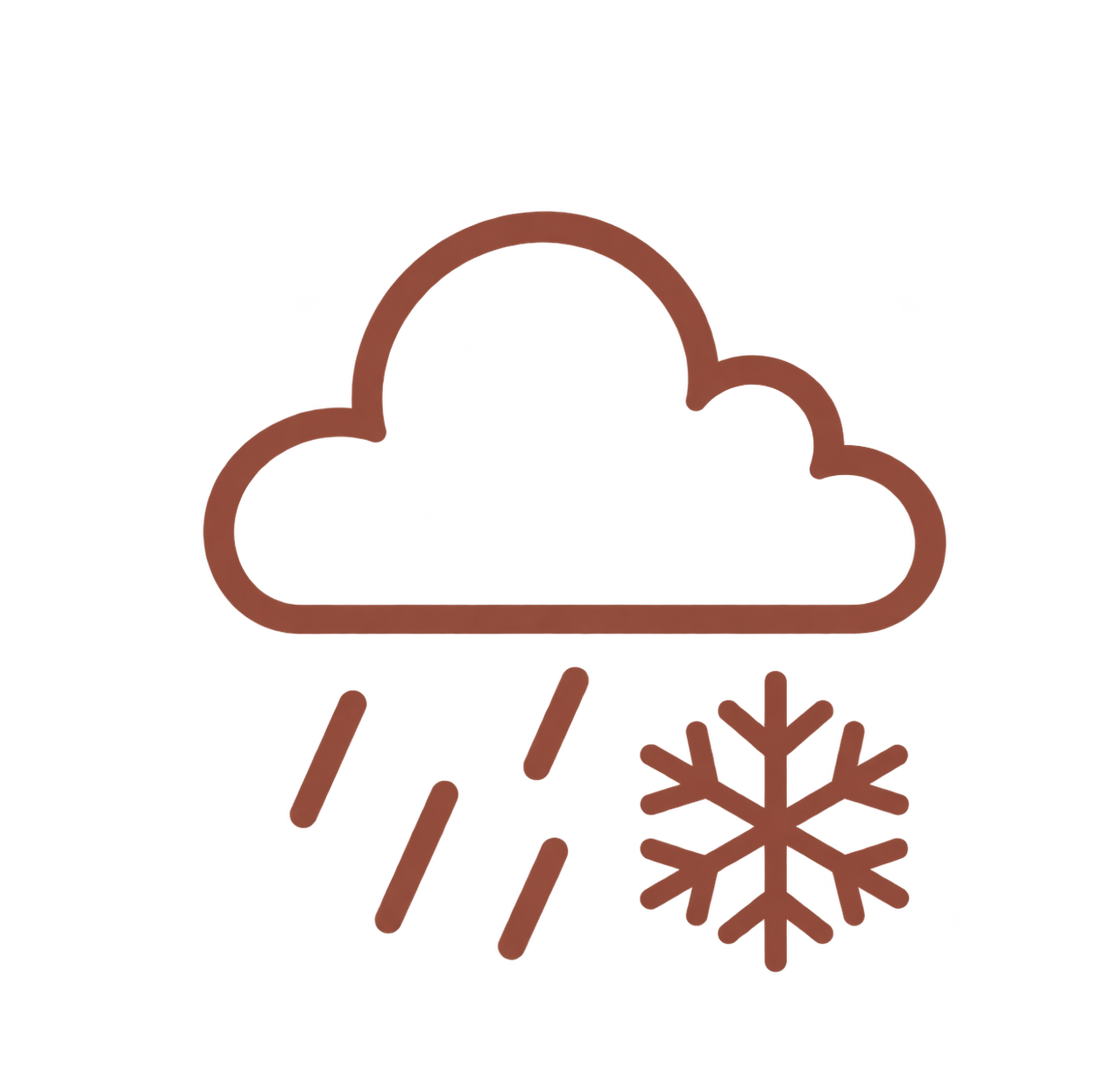 Schneeregen